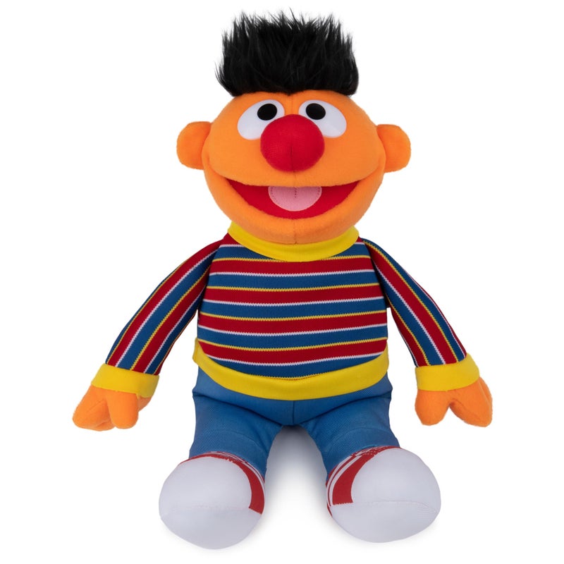 GUND Sesame Street Official Ernie Muppet Plush, Premium Plush Toy for Ages 1 & Up, Orange, 13.5â€ - Image 1