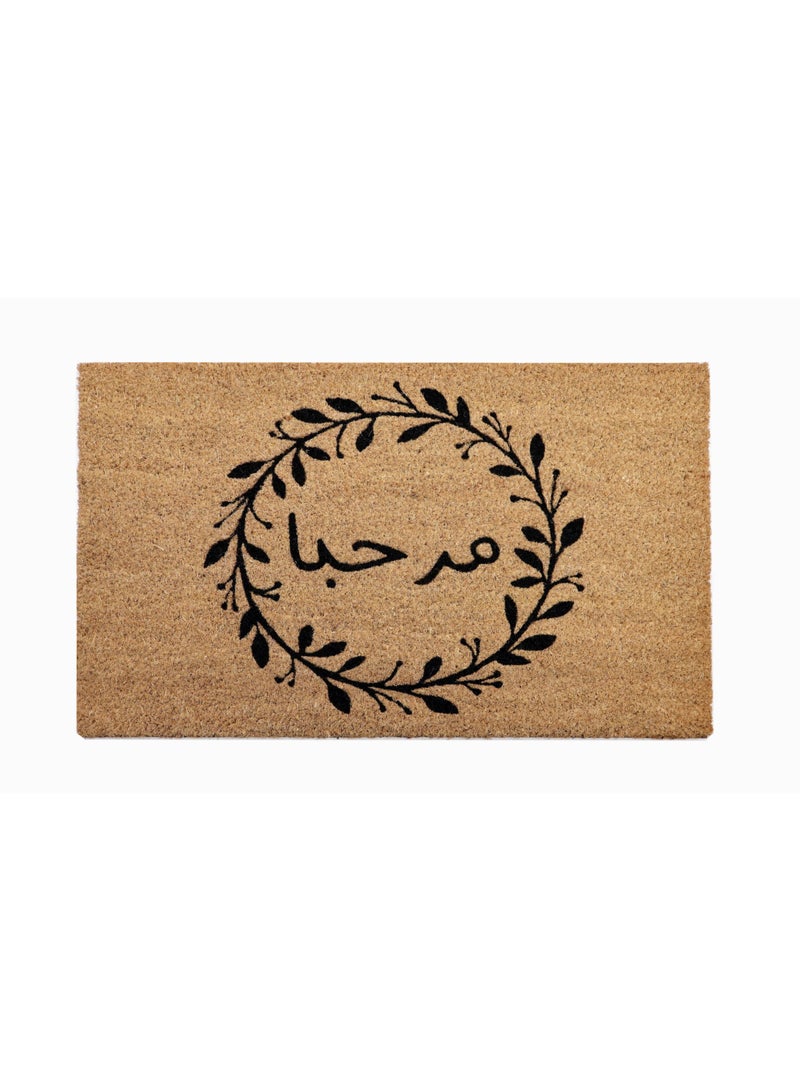 ORCHID MARHABA PRINTED COIR DOOR MAT 40X60 CM - Image 1