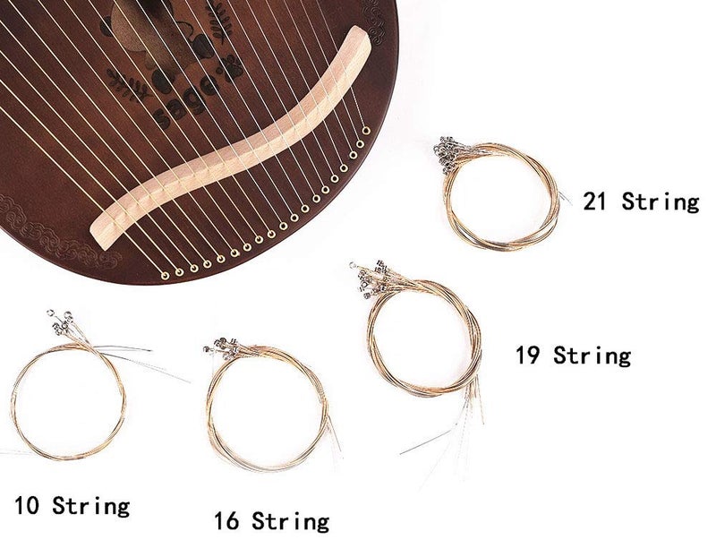 IRIDESCENT Sets of 16 Lyre Harp Strings Replacement Metal String for Lyre Harp - Image 4