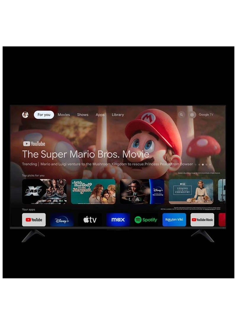 Xiaomi Xiaomi TV A 55″ Inch 2025, Google TV, 4K UHD Display, Dolby Audio, DTS-X, And DTS Virtual X, Premium Metal Finish, 360° Bluetooth Remote Control  - Image 5