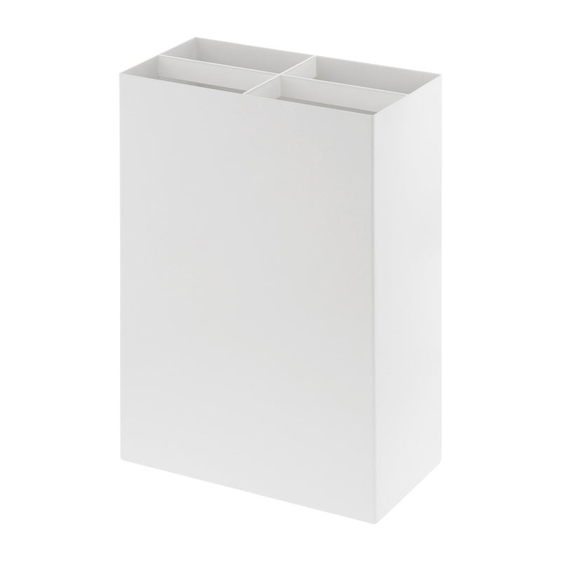 Yamazaki 3451 SMART Umbrella Stand White SteelPolypropylene Minimalist Design 235 x 12 x 36 cm LxWxH