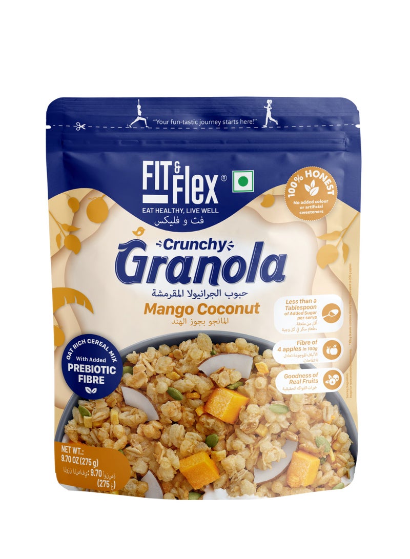Fit & Flex Baked Granola Mango Coconut - Image 1