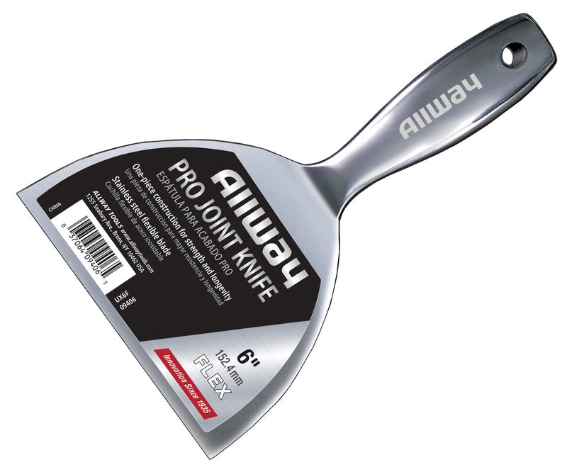 ALLWAY UX6F Premium One-Piece Flex Stainless Steel Joint Knife, 6" - Image 2