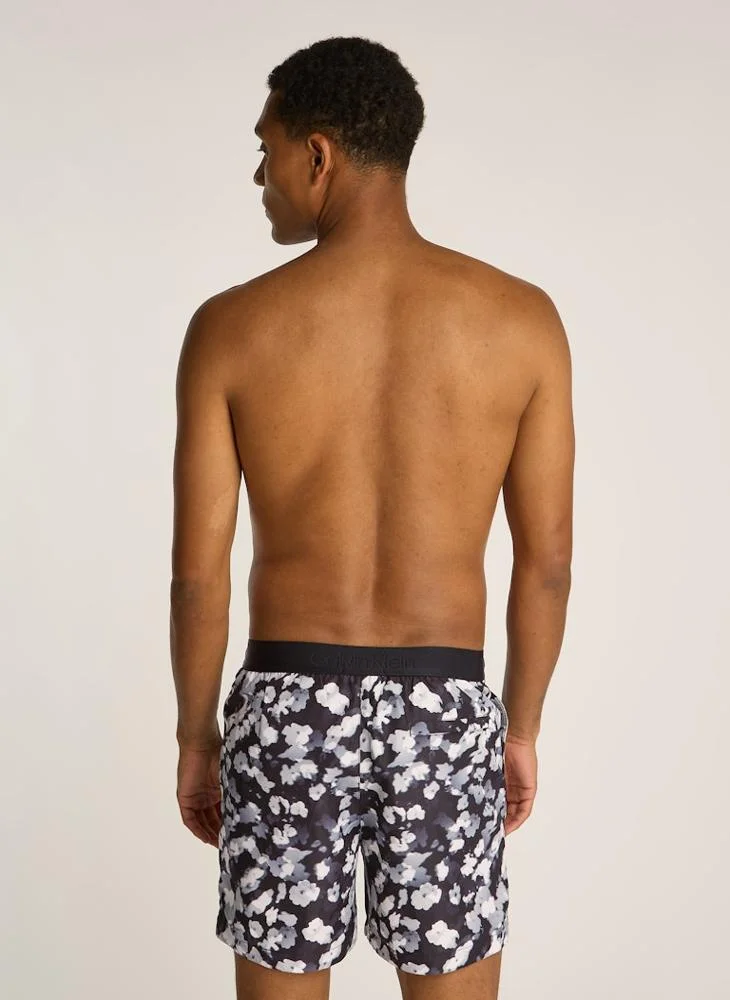 كالفن كلاين Printed Drawstring Shorts