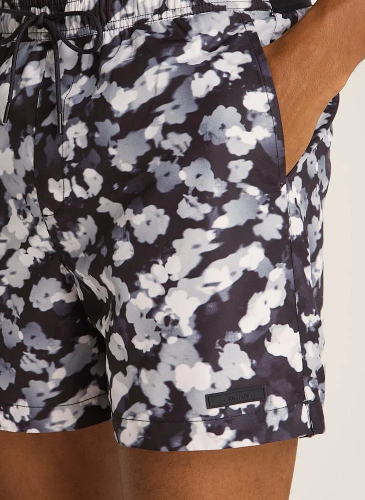 CALVIN KLEIN Printed Drawstring Shorts