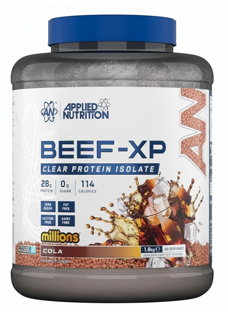 أبلايد نيوتريشن بيف-إكس بي بروتين معزول نقي، بنكهة كولا، 1.8 كجم - Image 1