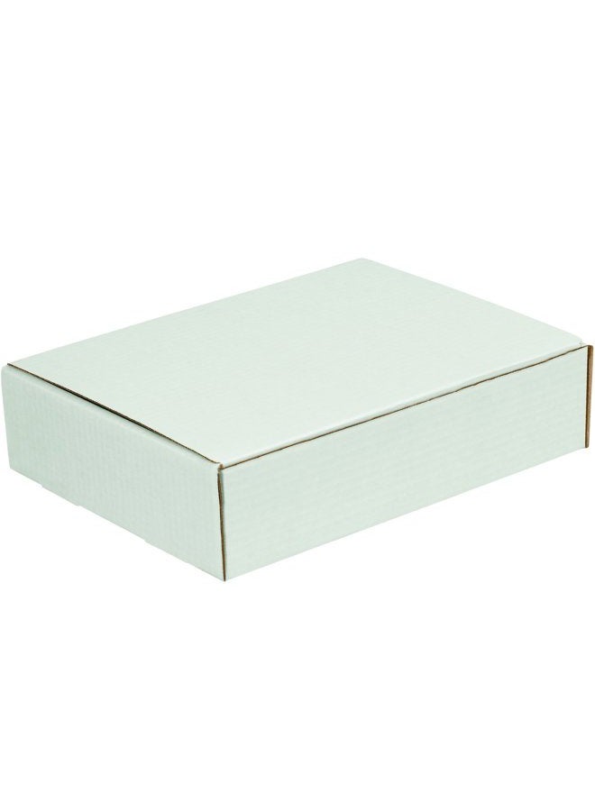 BOX USA ML1292R Literature Mailers, 12" x 9" x 2", White (Pack of 50) - Image 1