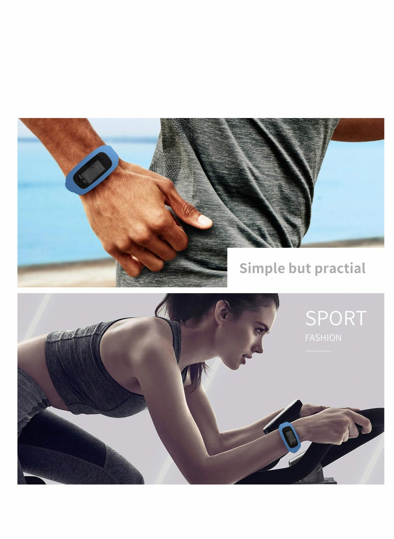 Excefore - Fitness Tracker Watch ,Simply Operation Walking Running Pedometer with Calorie Burning and Steps Counting Easy use Step Tracker - Image 1