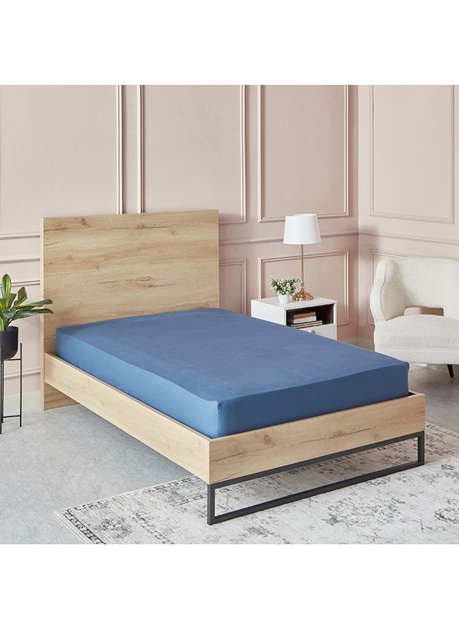 Home Box Essential Cotton Twin Flat Sheet 260 x 170 cm  - Image 1