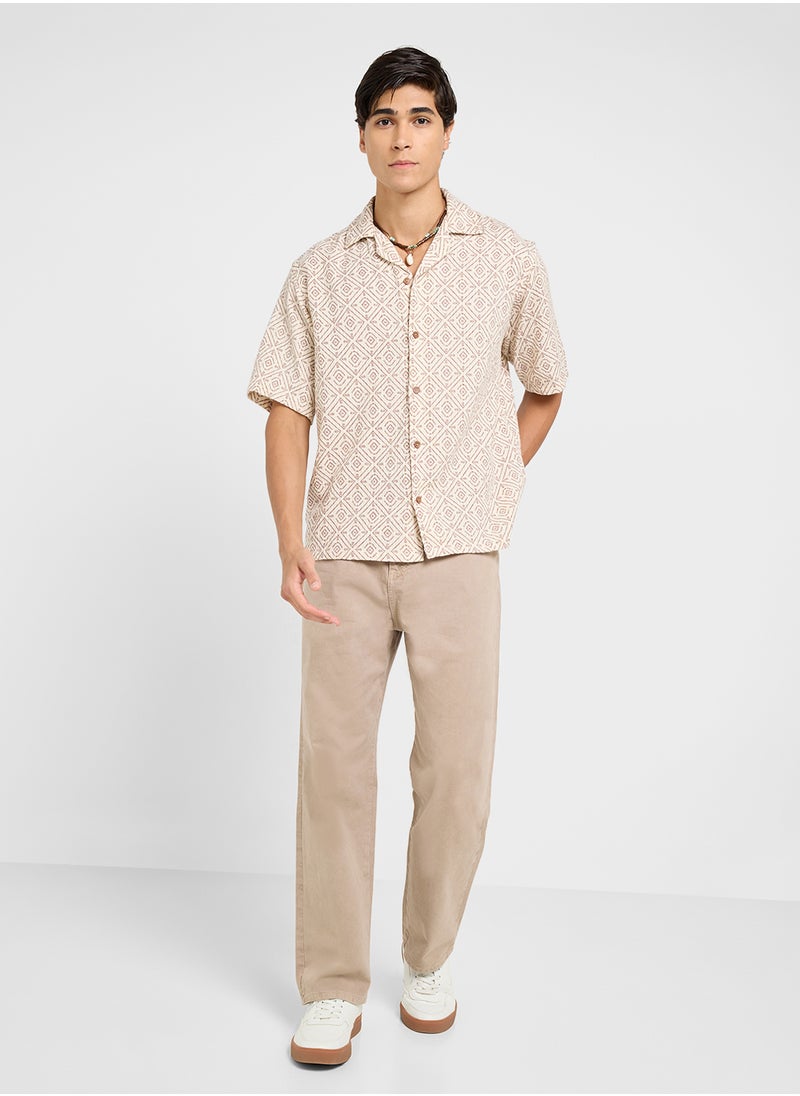 JACK & JONES Jprbluvincent Print Resort  Shirt  - Image 4