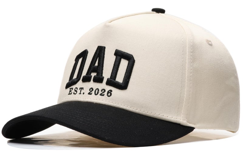 giftouching Dad Est 2026 Vintage Trucker Hat for Men Expecting 1st Time New Dad to Be Gifts for Dads and Mom First Fathers Day or Mothers Day or Christmas Baby Announcement Gifts - Image 1
