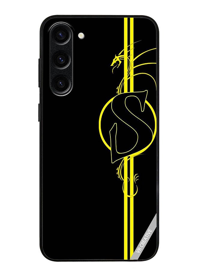 VR CREATIVE Protective Case Cover For Samsung Galaxy S23 Plus Letter S Design Multicolour - Image 1