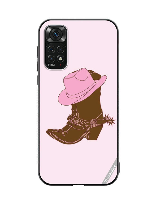 Protective Case Cover For Xiaomi Redmi Note 11S Boots Design Multicolour