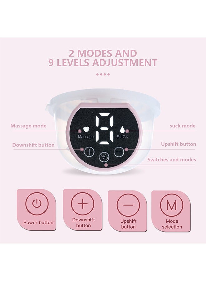 Sharpdo Wearable Breast Pump, Hands-Free  Cordless, 3 Modes, 9 Suction Levels, LCD Display, Memory Function, BPA-Free  Eco-Friendly, Easy to Clean, Great Value - Image 4