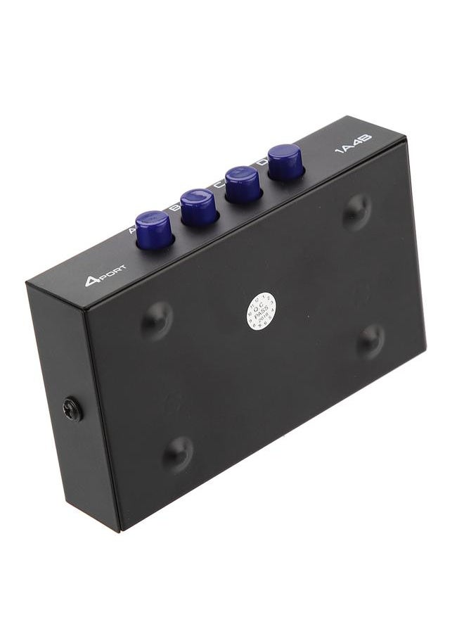 Thoraya 2/4 Port USB 2.0 Manual Sharing Switch Switcher Box for PC Printer Scanner (4 Port)  - Image 5