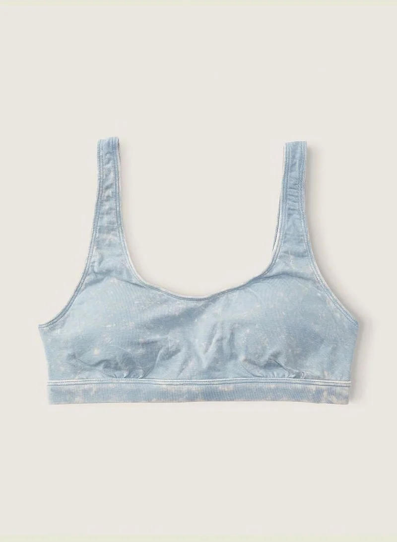 PINK Loungin' Cotton Scoop Bralette