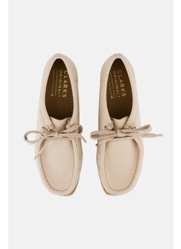 clarks Women Lace Up Casual Shoes, Beige  - Image 3