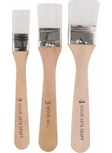 RICH - Brush Set Economical White Bristle 3-Piece 78-11228 - Image 1