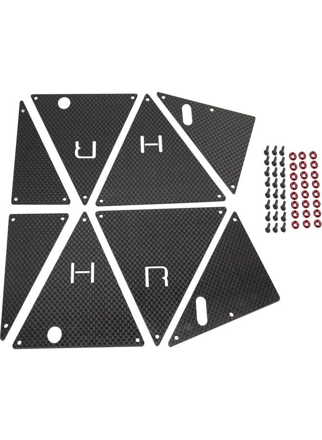 Hot Racing TUDR14G Carbon Fiber Tube Chassis Side Innter Panels TRA UDR