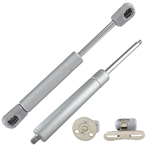 Augiimor 120N/26lbs Gas Strut Lift Support 6 Inch Length Hydraulic Gas Spring, Safety Lift Support, Cabinet Door Lift Pneumatic Support for Cabinet Toy Box, Pack of 2 - Image 5