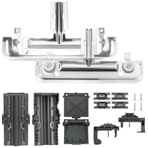 prime&swift WDT730PAHZ0 Upper Rack fit for Whirlpool,Upgraded W10712395 Top Rack Adjuster fit for Whirlpool W10350375 WDT750SAHZ0 Upper Rack,fit for Whirlpool WDTA50S WDT730 fit for Ken.more 665 prime&swift - Image 1