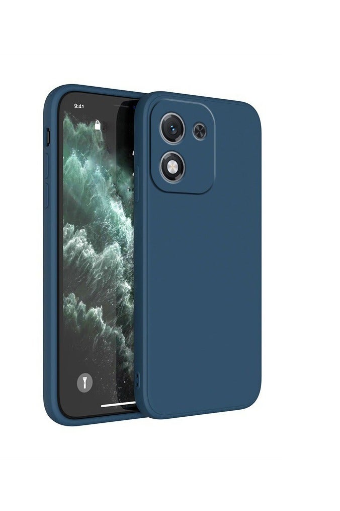 general Honor X70i Case, Anti Scratch  Fingerprint Liquid Silicone Case, Microfiber Liner Shockproof Full Body Cover Slim Soft Gel Rubber Enhanced Camera  Screen Drop Protection