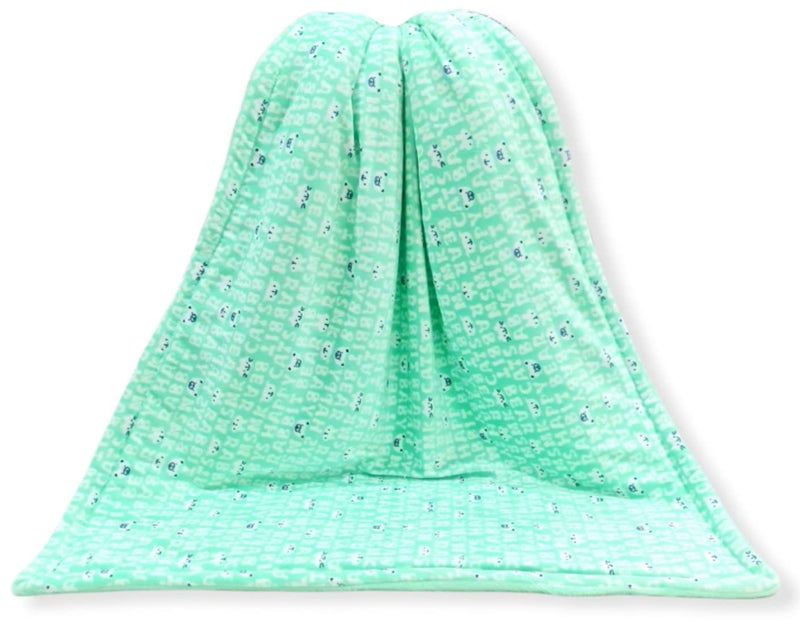 BRANDONN New Born Baby Blankets All Season Fluffy 3 Layered Wrapping Sheet for Baby Boys and Baby Girls, 87 cm x 70 cm, (0-6 Months) - Image 4
