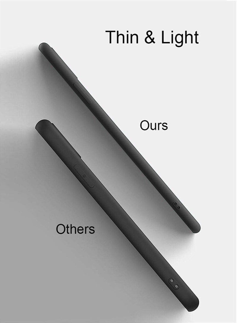 Techie Stylish TPU Silicone Back Cover Case for Realme C67– Slim Fit Design, Smooth and Soft – Black - Image 3