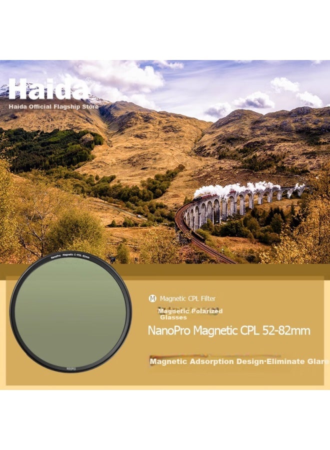 Haida Nanopro Magnetic Cpl Filter 72Mm For Canon Nikon Sony Fuji Mirrorless And Dslr Camera Lenses - Image 2