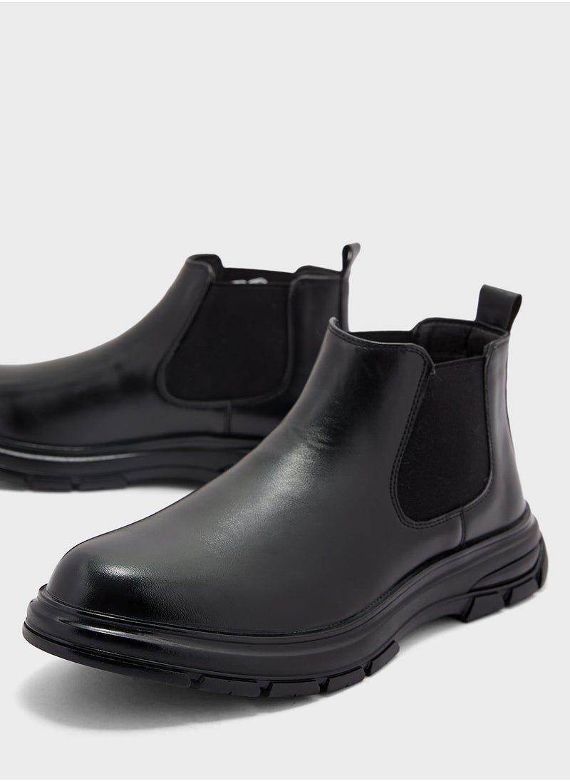 Robert Wood Casual Chelsea Boots  - Image 4