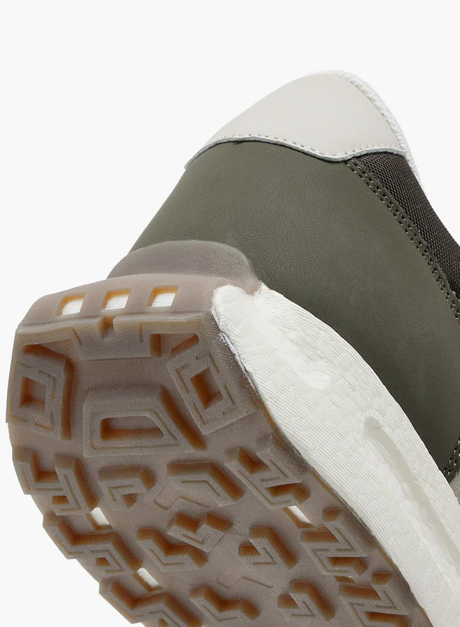 LBL by Shoexpress Men's Panelled Sneakers with Lace-Up Closure
