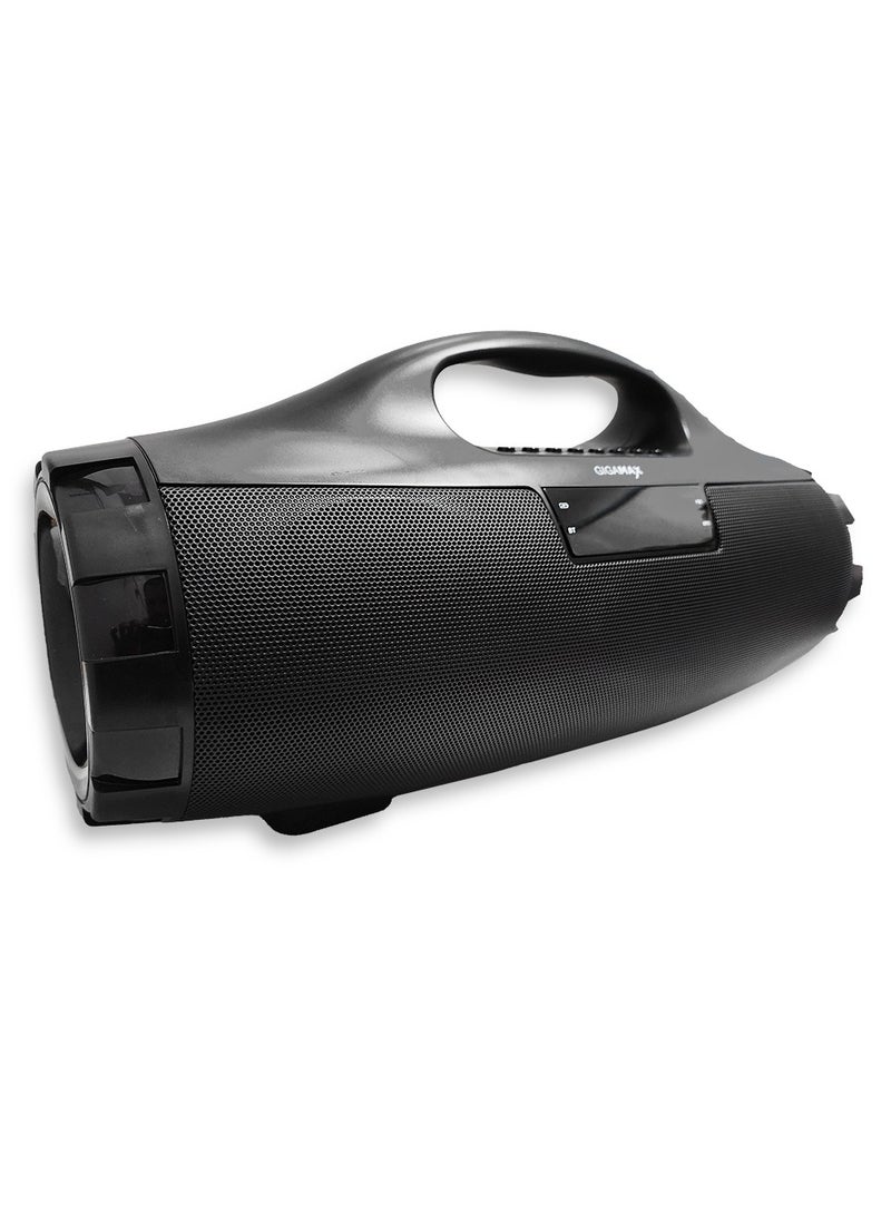 Gigamax - Portable Bluetooth Speaker GM-111 System (USB Port, AUX Input Jack, TF Micro Card SD, Black) - Image 1