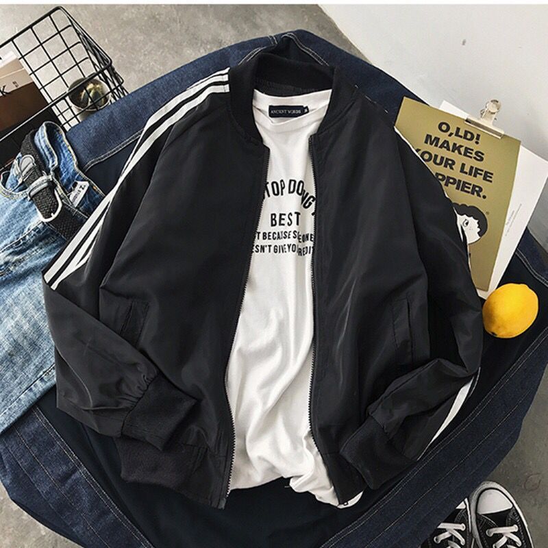 جاكيتات رقيقة للربيع والخريف للرجال، جاكيتات عصرية على الطراز الكوري للطلاب الذكور، جاكيتات فضفاضة غير رسمية، ملابس رياضية للرجال - Image 2