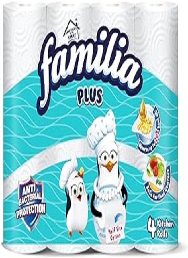 Familia Familia Tissue - Kitchen Towel - Plus 4 Rolls 