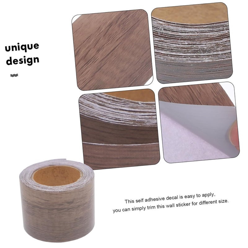 Tehaux Wood Grain Repair Tape Self Adhesive Edge Banding For Furniture Cabinets Easy Install - Image 5