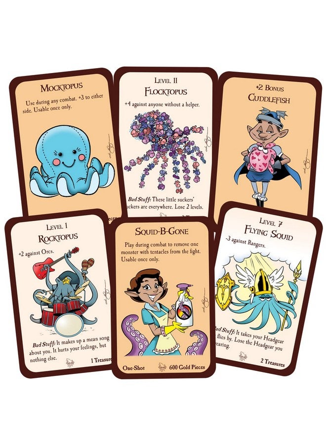 STEVE JACKSON GAMES Munchkin Squids Board Game - Image 2