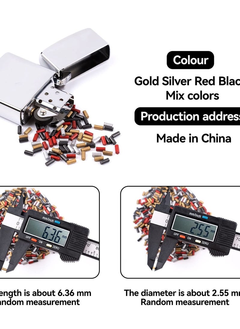 Excefore - 500Pcs Flint Refills for Lighter, Replacement Flints for Petrol Gas Lighters, High-Quality Flint Stones for Lighter Maintenance - Image 1