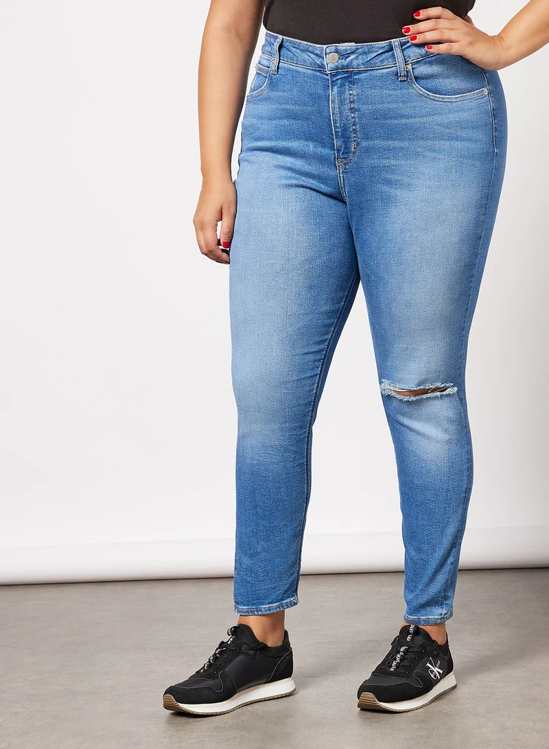 Calvin Klein Jeans Plus Size Skinny Fit Jeans