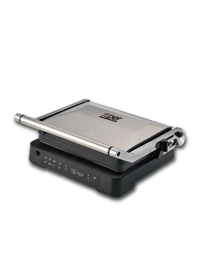 XPER Health Grill 2000W 6 Functions Black Granite Touch XPGR-999M - Image 1