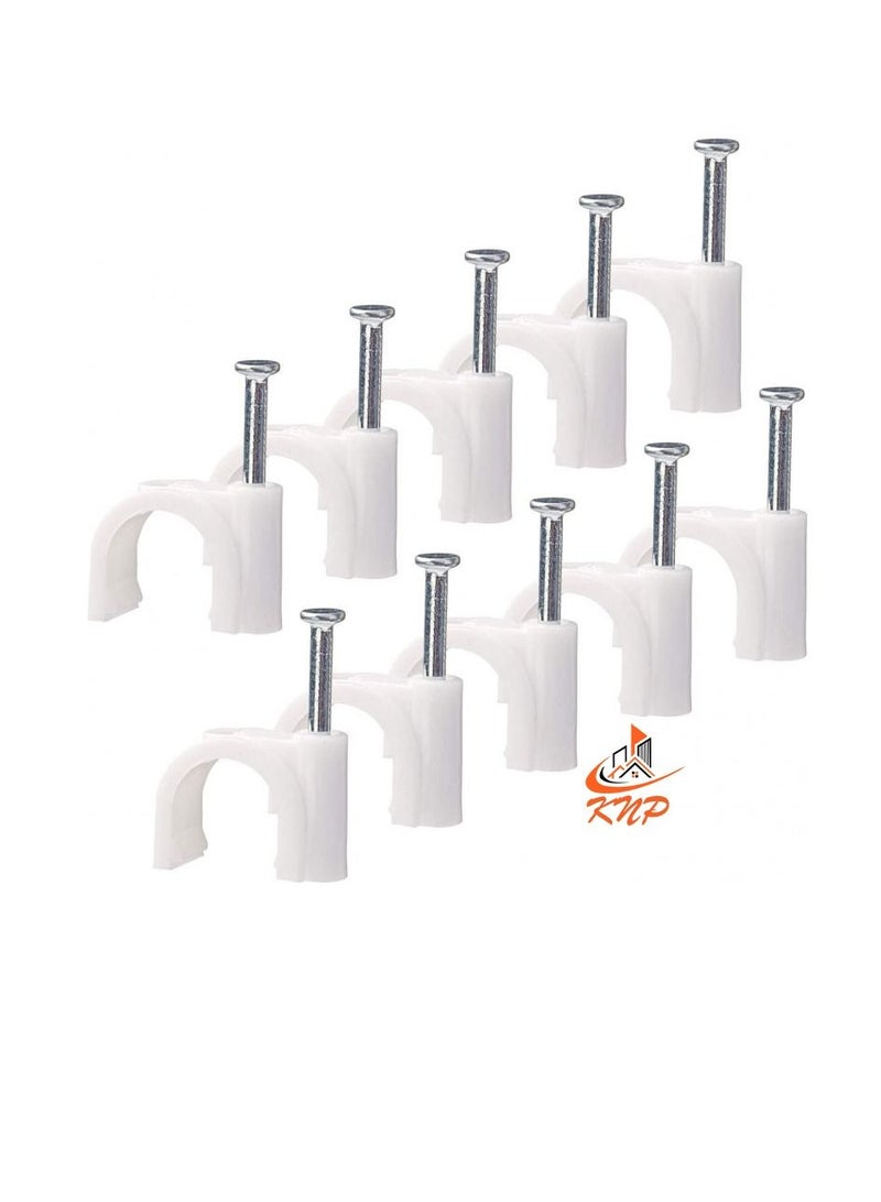 KNP Plastic Cable Wire Clip 14mm - 100pcs - Image 3