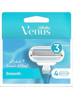 Gillette Gillette Venus Women's Razor Blade Refills Blue 4 count  - Image 1