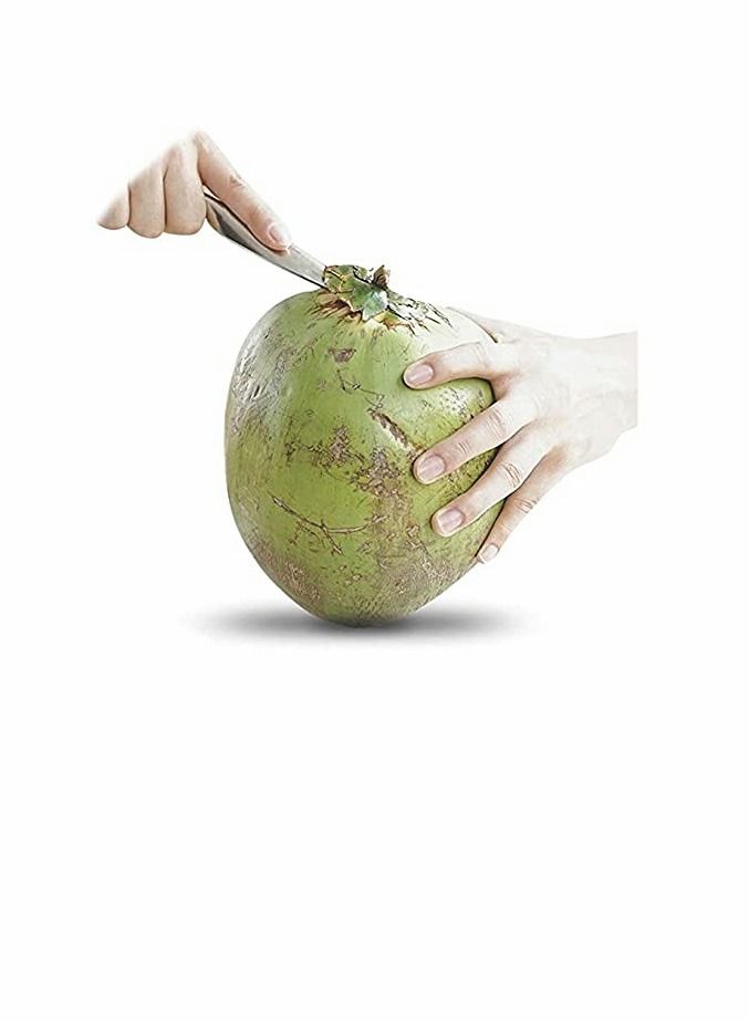 Excefore Coconut Opener for Fresh Green Young Coconut Water - Works With Peeled Thai Young White Coconuts - Open in Seconds Super Safe Easy and Fast - Image 2