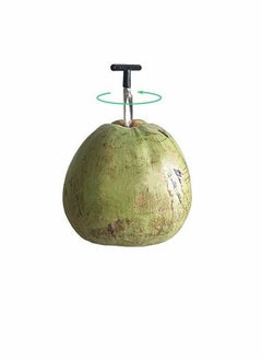 Excefore Coconut Opener for Fresh Green Young Coconut Water - Works With Peeled Thai Young White Coconuts - Open in Seconds Super Safe Easy and Fast  - Image 4