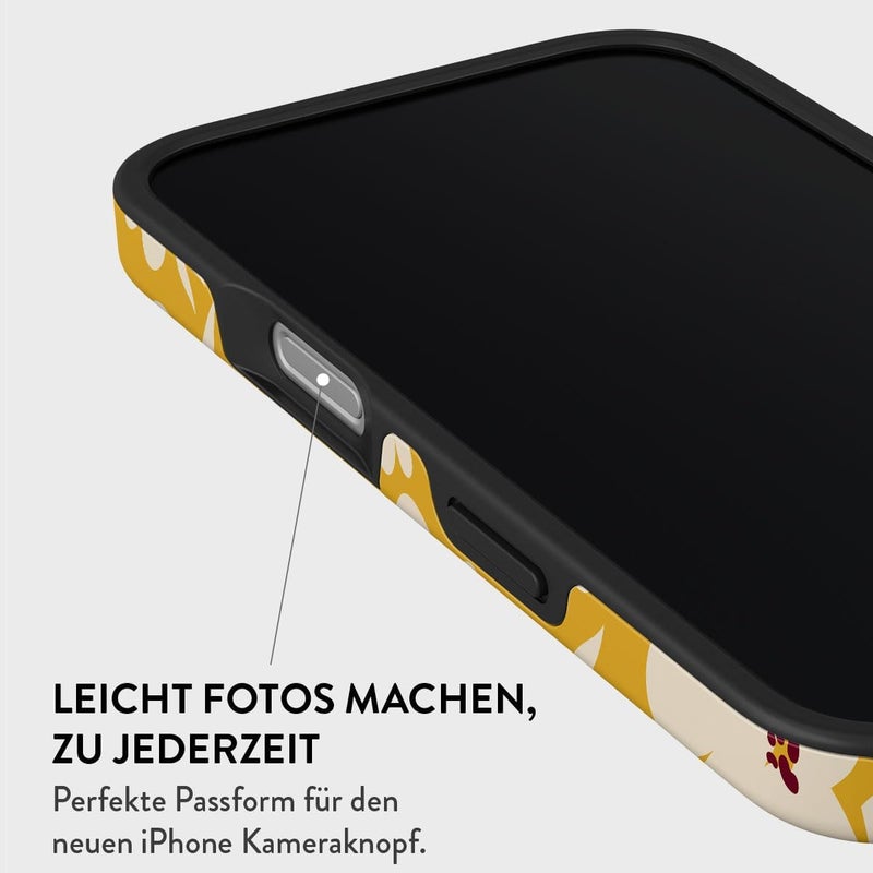 بورجا غطاء هاتف لـ iPhone 16 - نمط جذاب وعصري مع حماية صلبة - يناسب هاتف iPhone 16 للرجال والنساء - Image 4