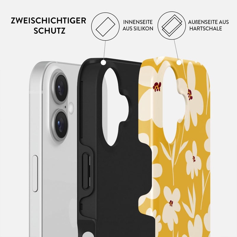 بورجا غطاء هاتف لـ iPhone 16 - نمط جذاب وعصري مع حماية صلبة - يناسب هاتف iPhone 16 للرجال والنساء - Image 1