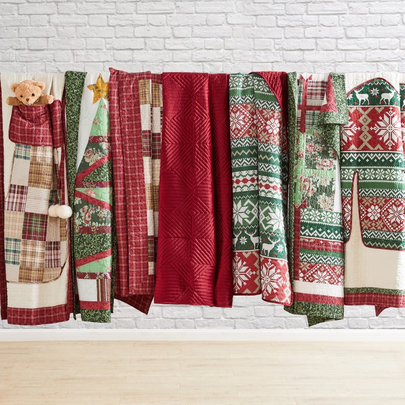 Greenland Home Fashions Ugly Sweater Red Accessory Throw - Image 3