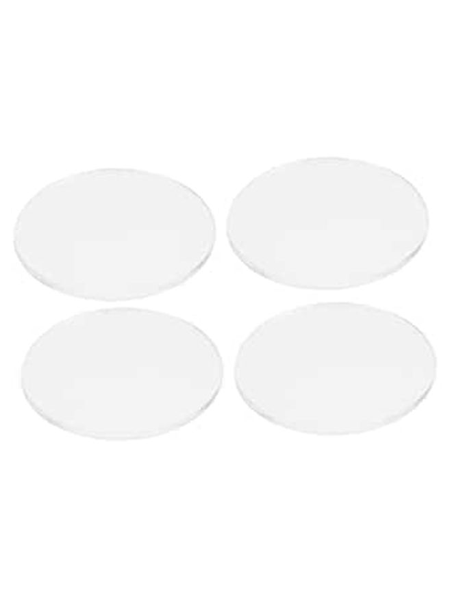 4 Clear Acrylic Base Panel Boards for DIY Craft Display Projects - Image 1