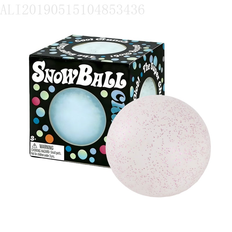Snow Ball Crunch Stress Relief Ball - Image 1
