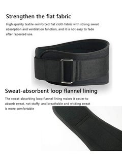Haidue Weightlifting Belt Great for squats, rolls, lunges, deadlifts, thrusters . Men's and Women's Variety of Color Options Sturdy and Comfortable Lumbar Support Size L  - Image 3