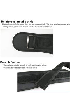 Haidue Weightlifting Belt Great for squats, rolls, lunges, deadlifts, thrusters . Men's and Women's Variety of Color Options Sturdy and Comfortable Lumbar Support Size L  - Image 4